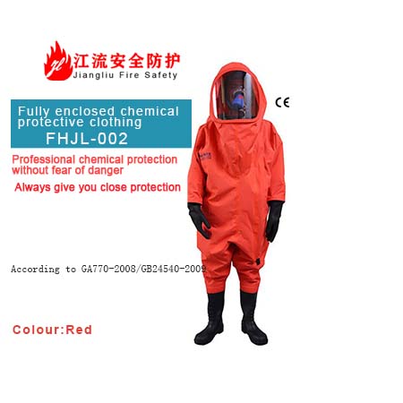 Heavy chemical protective clothing/fully enclosed chemical p
